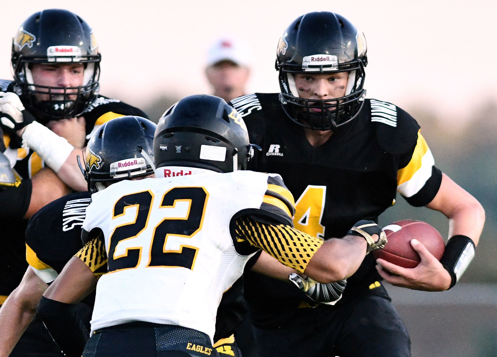 Hinton vs Lawton-Bronson football